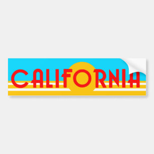 VIntage California Logo Sticker