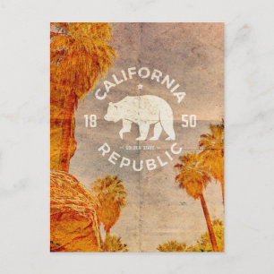 Vintage Californië  Briefkaart