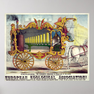Vintage Calliope! De wonderbaarlijke Operonicon Poster