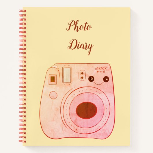 Vintage - Camara Photo Diary Notitieboek (Voorkant)