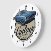 Vintage Camaro Garage Grote Klok (Hoek)