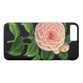 Vintage Camellia Blossom Botanical Case-Mate iPhone Case (Achterkant (Horizontaal))