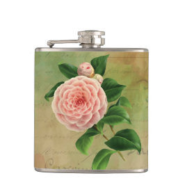 Vintage Camellia French Botanical Heupfles