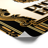 Vintage camera 1920 's Photo Booth Poster (Hoek)