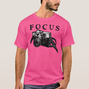 Vintage Camera 35Mm Retro Focus Op Fotografie T-shirt