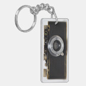 VINTAGE CAMERA Beroemde Duitse Meetzoeker AK Sleutelhanger (Voorkant Links)