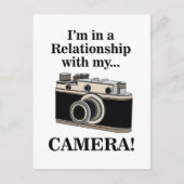 Vintage Camera Funny Photographer Briefkaart (Voorkant)