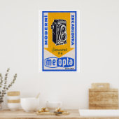Vintage Camera - Matchbox Print - Tsjechisch Kunst (Keuken)
