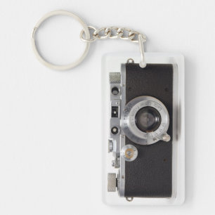 VINTAGE CAMERA Monogram DsAK Sleutelhanger