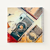 Vintage Camera Notitieboek (Achterkant)