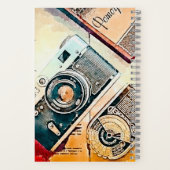 Vintage Camera Notitieboek (Achterkant)