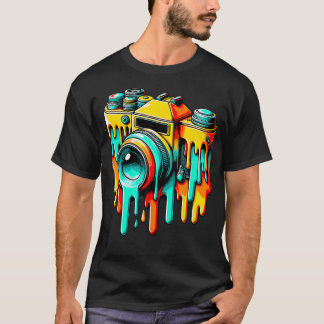 Vintage Camera Photographer Photography Photograph T-shirt