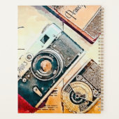 Vintage Camera Planner (Achterkant)