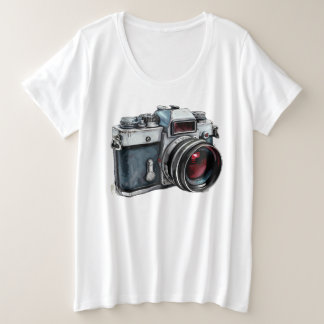 Vintage Cameragraphic T-shirt – Retro Fotografie