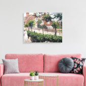 Vintage Camille Pissarro Bath Road Londen Canvas Afdruk (Insitu (Woonkamer))