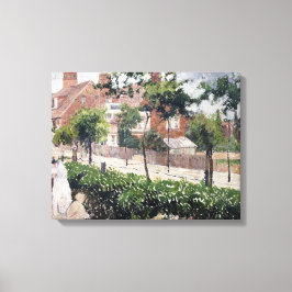 Vintage Camille Pissarro Bath Road Londen Canvas Afdruk