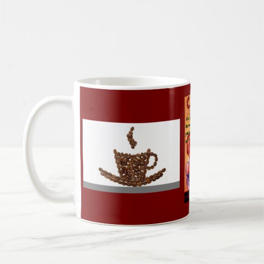 "Vintage Camp koffie" Koffiemok (Links)