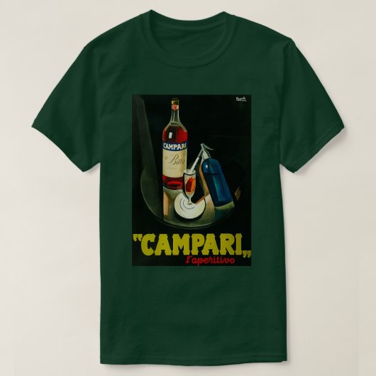 Vintage Campari T-shirt (Design voorkant)