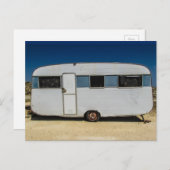 Vintage camperkaravaan briefkaarten (Voorkant / Achterkant)