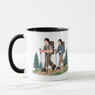 Vintage Camping / Buiten koffiemok buiten Mok
