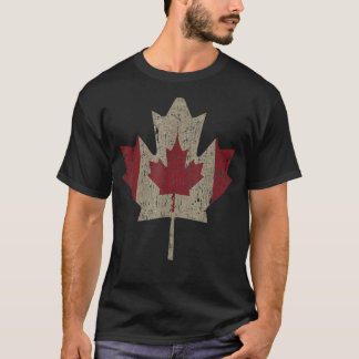 Vintage Canada Flag Maple Leaf Canadian Pride T-shirt
