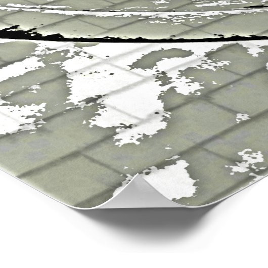 Vintage Cannon Grunge Poster (Hoek)