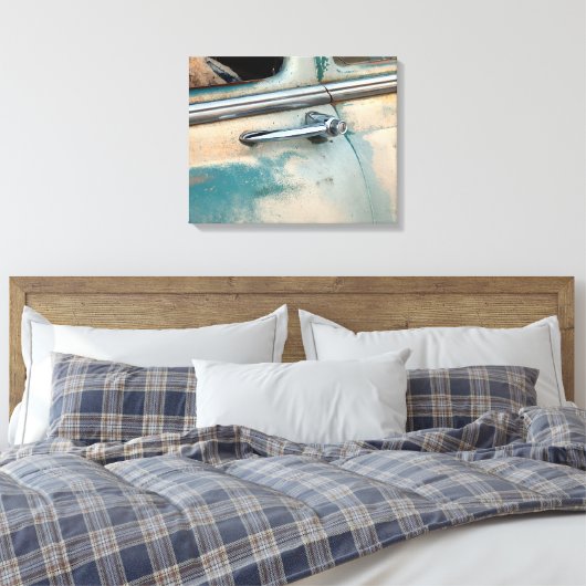 Vintage Canvas Afdruk (Insitu (Slaapkamer))