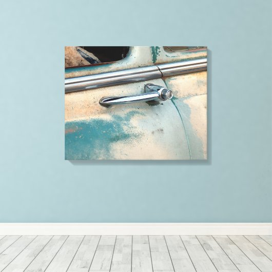 Vintage Canvas Afdruk (Insitu (Houten vloer))