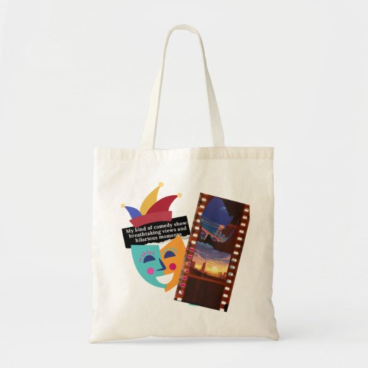 vintage canvas tas (Voorkant)