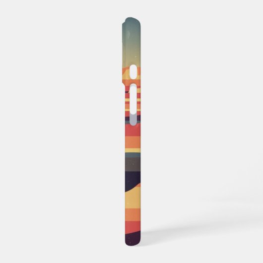 Vintage Canyon Sky iPhone 16 Hoesje (Linkerkant)