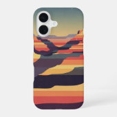 Vintage Canyon Sky iPhone 16 Hoesje (Achterkant)