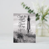 Vintage Cape Henry-vuurtoren Briefkaart (Staand voorkant)