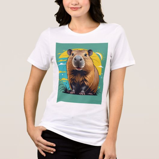 Vintage Capibara T-shirt (Voorkant)