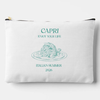 Vintage Capri Italiaanse Zomer 2026 Pasta Pouch Etui