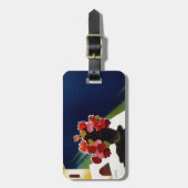 Vintage Capri Italy Travel Bagagelabel (Voorkant verticaal)