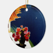 Vintage Capri Italy Travel Keramisch Ornament (Links)