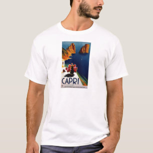 Vintage Capri Italy Travel T-shirt