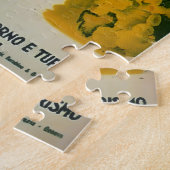 Vintage Capri L'Isola del Sole Italië Legpuzzel (Zijkant)