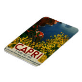Vintage Capri L'Isola del Sole Italië Magneet (Linkerzijde)