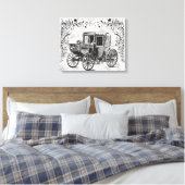 Vintage Car 3 Canvas Afdruk (Insitu (Slaapkamer))