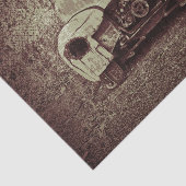 Vintage Car Antiek Rustic Texture Sepia Decoupage Tissuepapier (Detail)