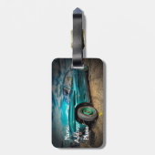Vintage Car Bagagelabel (Achterkant verticaal)