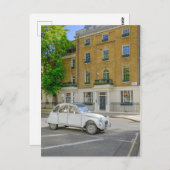 Vintage Car, Belgravia, Briefkaart Londen (Voorkant / Achterkant)