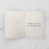 Vintage Car Birthday Kaart (Binnen)