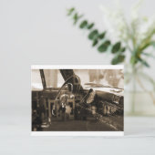 Vintage Car Briefkaart (Staand voorkant)