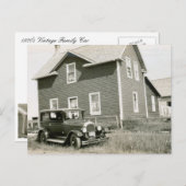 Vintage Car Briefkaart 1920 (Voorkant / Achterkant)