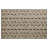 Vintage Car Burlap Stof (Yard (91,4 cm))