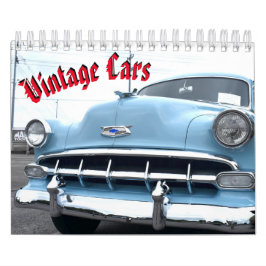 Vintage Car Calendar Kalender