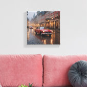 Vintage Car Canvas Afdruk (Insitu (Woonkamer))