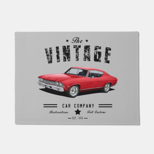 Vintage Car Company Chevelle Deurmat (Voorkant)